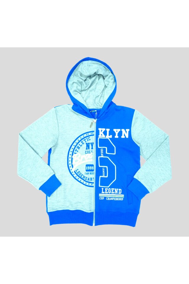 Pelops Erkek Çocuk Spor Eşofman Takım Mavi - 8-9 Yaş