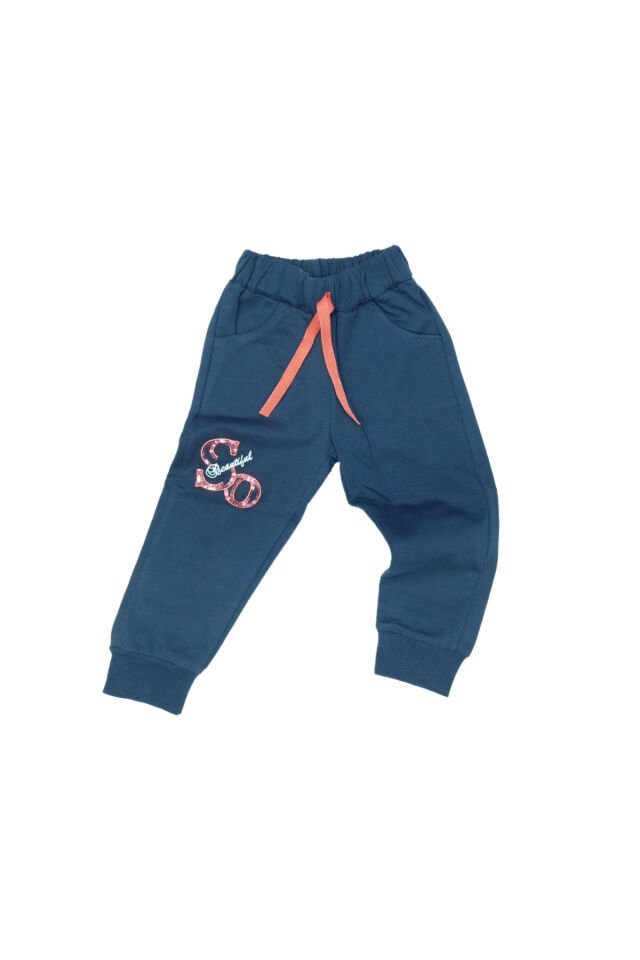 Pelops Kız Bebek Spor Eşofman Takım Pembe - 3 Yaş