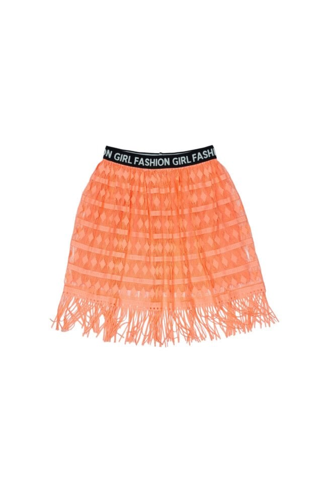 Dmb Fashion Girl Neon Saçaklı Etek