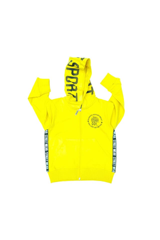 Pelops Erkek Çocuk Spor Eşofman Takım Sarı - 4-5 Yaş