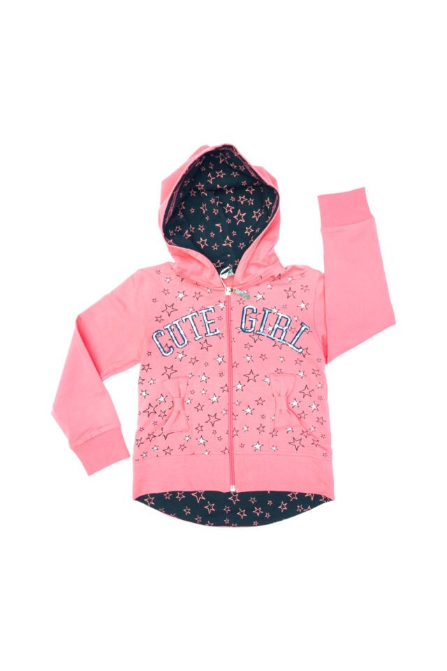 Pelops Kız Çocuk Spor Eşofman Takım Pembe - 4-5 Yaş