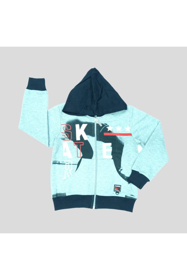 Pelops Erkek Çocuk Spor Eşofman Takım Siyah - 6-7 Yaş