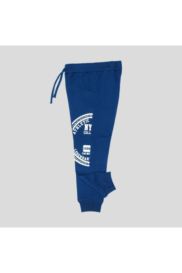 Pelops Erkek Çocuk Spor Eşofman Takım Lacivert - 6-7 Yaş