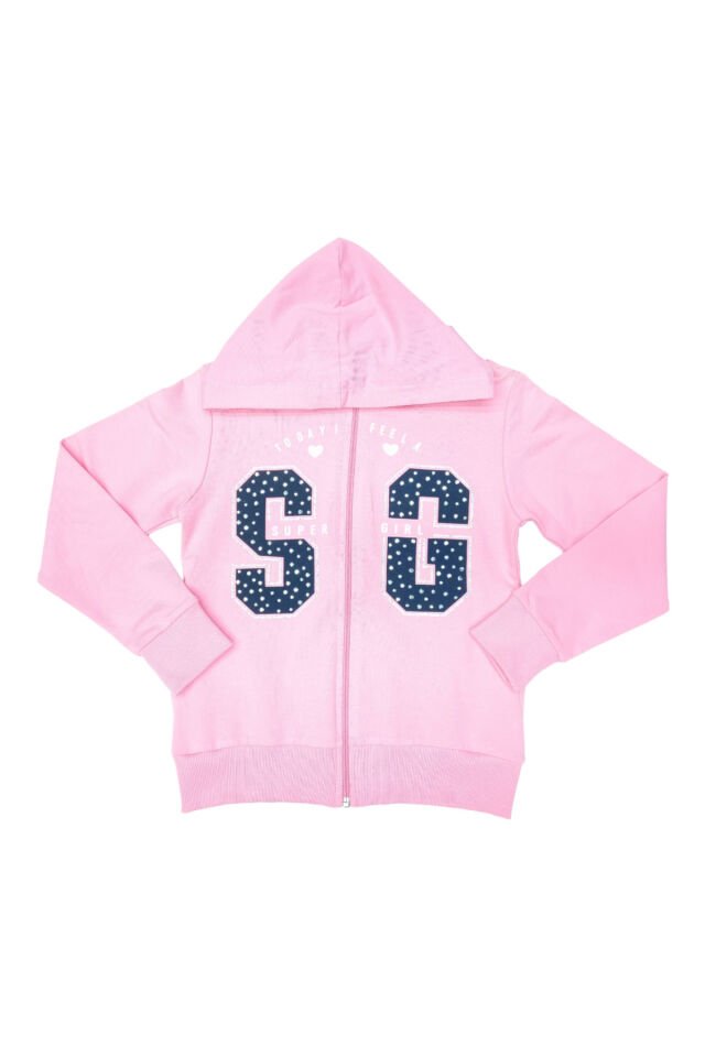 Pelops Kız Çocuk Spor Eşofman Takım Pembe - 9-10 Yaş