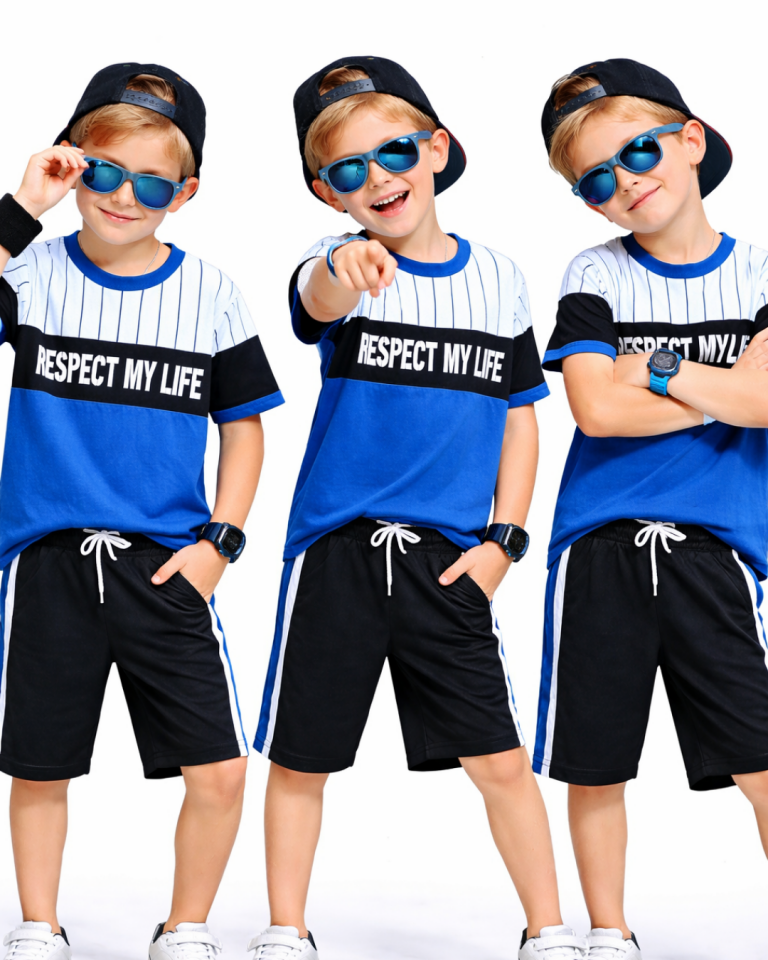 Divonette Respect My Life Erkek Çocuk Şortlu Yazlık Takım