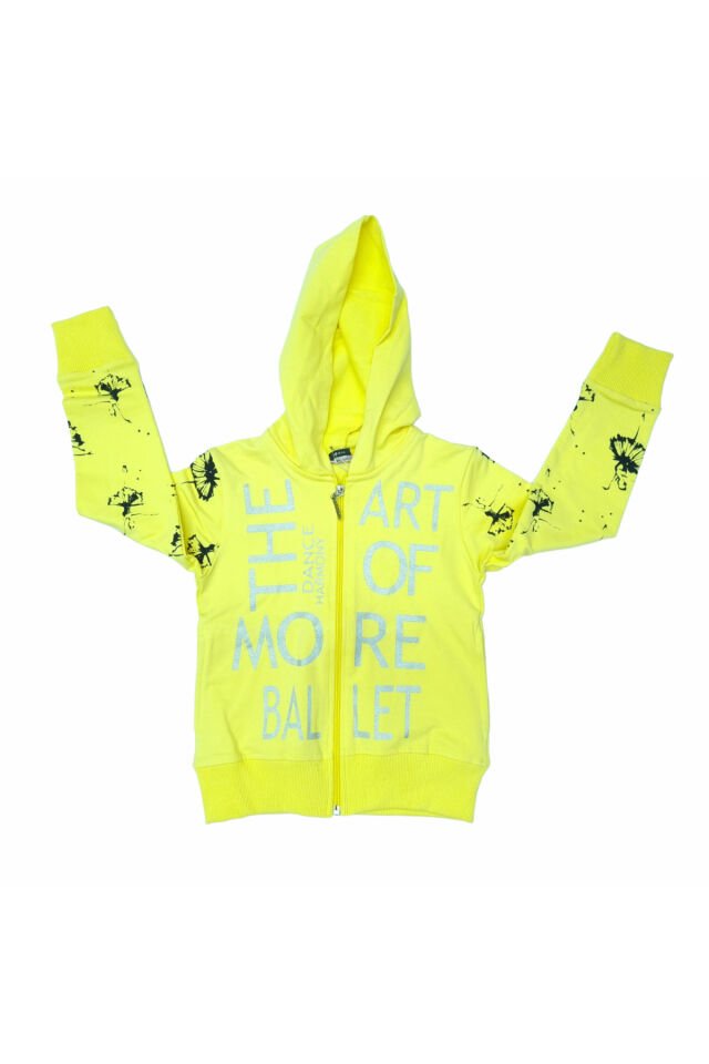 Pelops Kız Çocuk Spor Eşofman Takım Sarı - 6-7 Yaş