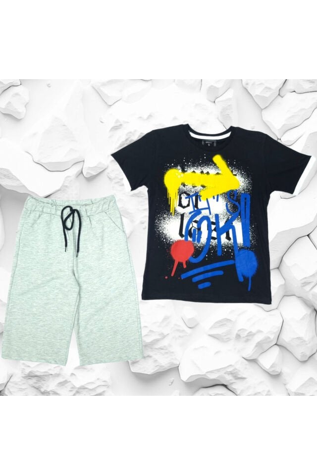 Oxxy İts Ok Erkek Çocuk Şortlu Takım