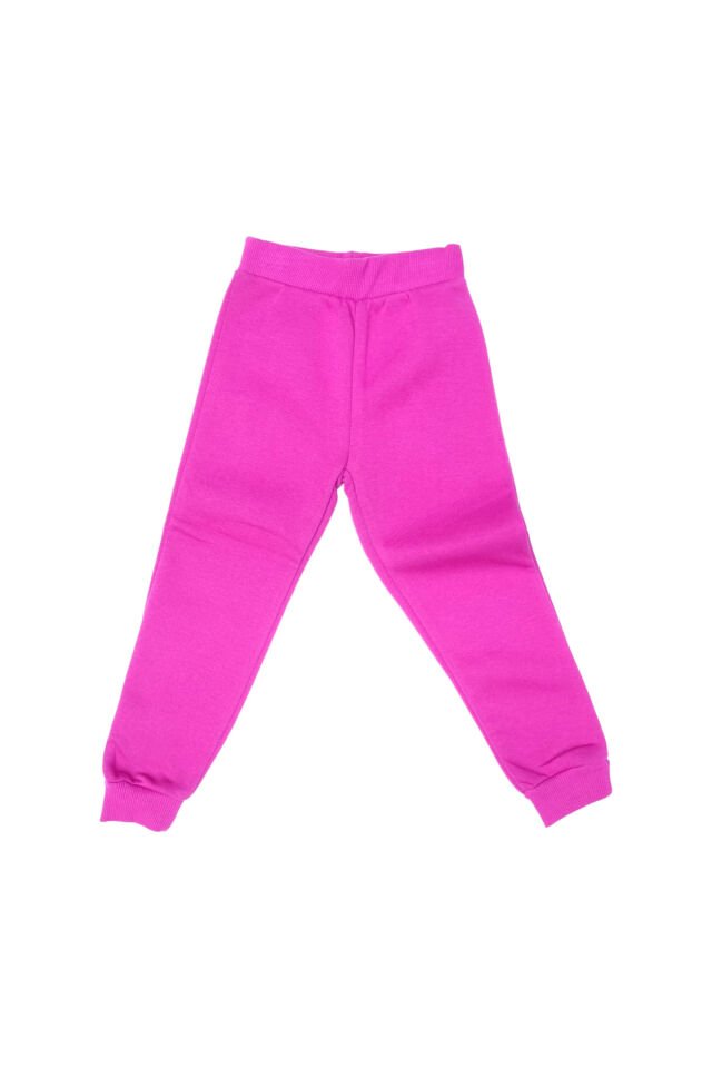 Popshops Kız Çocuk Spor Eşofman Takım Nar Çiçeği - 7-8 Yaş