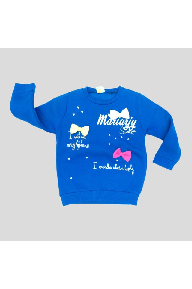 Popshops Kız Bebek Spor Eşofman Takım Lacivert - 1 Yaş