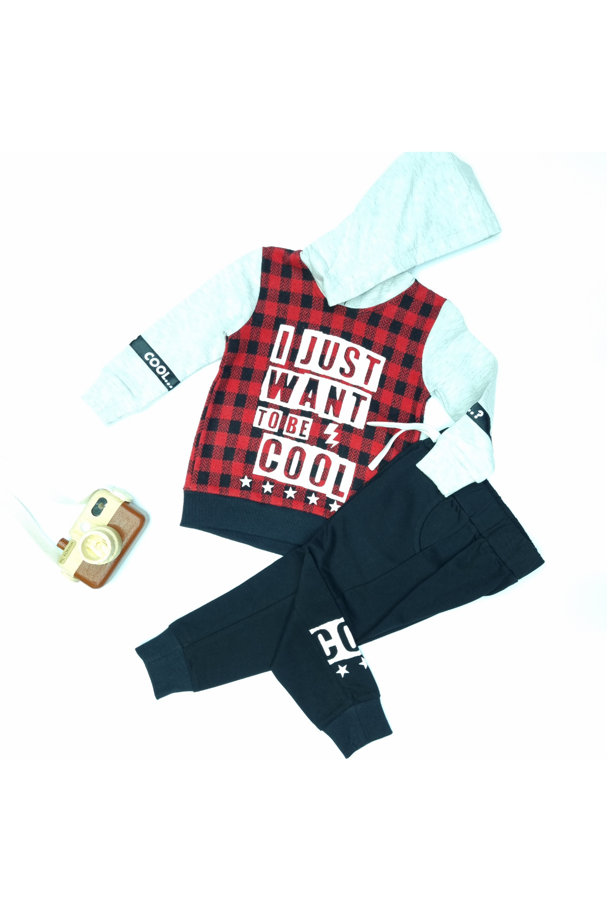 Pelops Erkek Bebek Spor Eşofman Takım