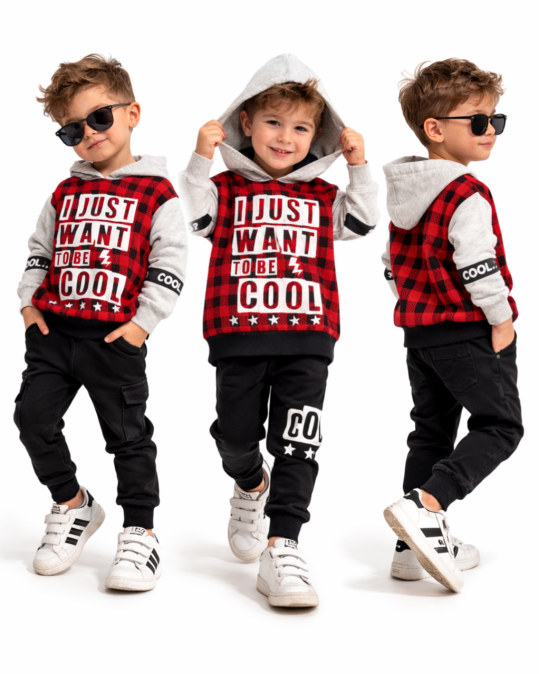 Pelops Erkek Bebek Spor Eşofman Takım