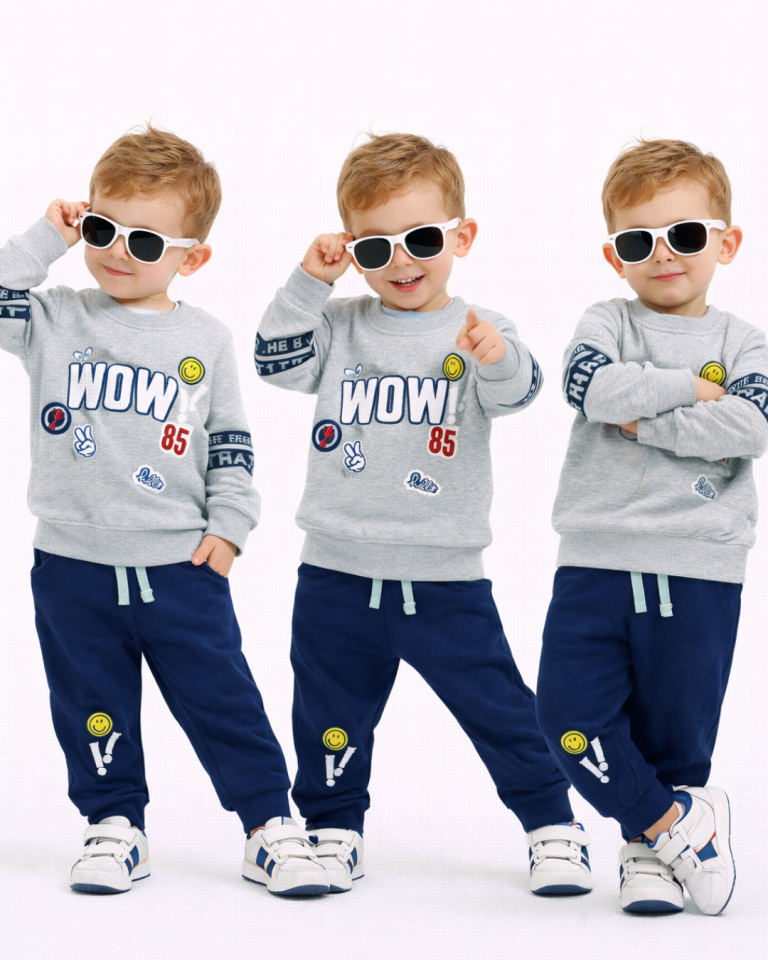 Pelops Erkek Bebek Spor Eşofman Takım