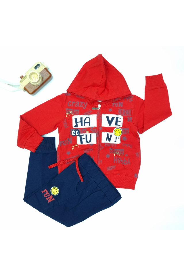 Pelops Erkek Bebek Spor Eşofman Takım