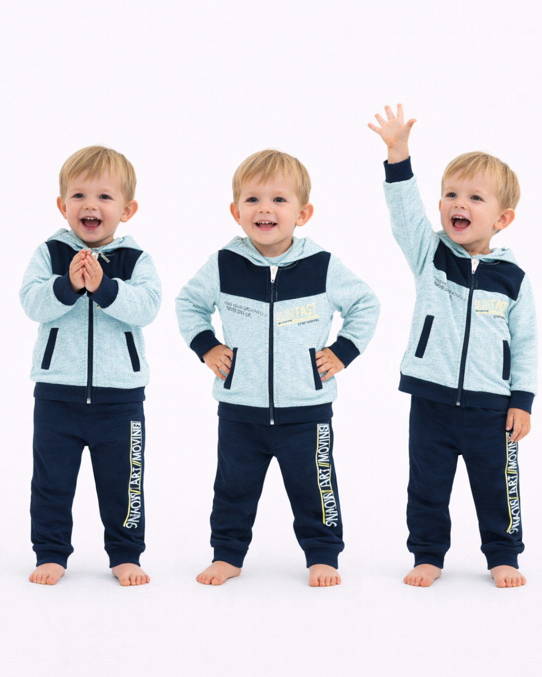 Pelops Erkek Bebek Spor Eşofman Takım