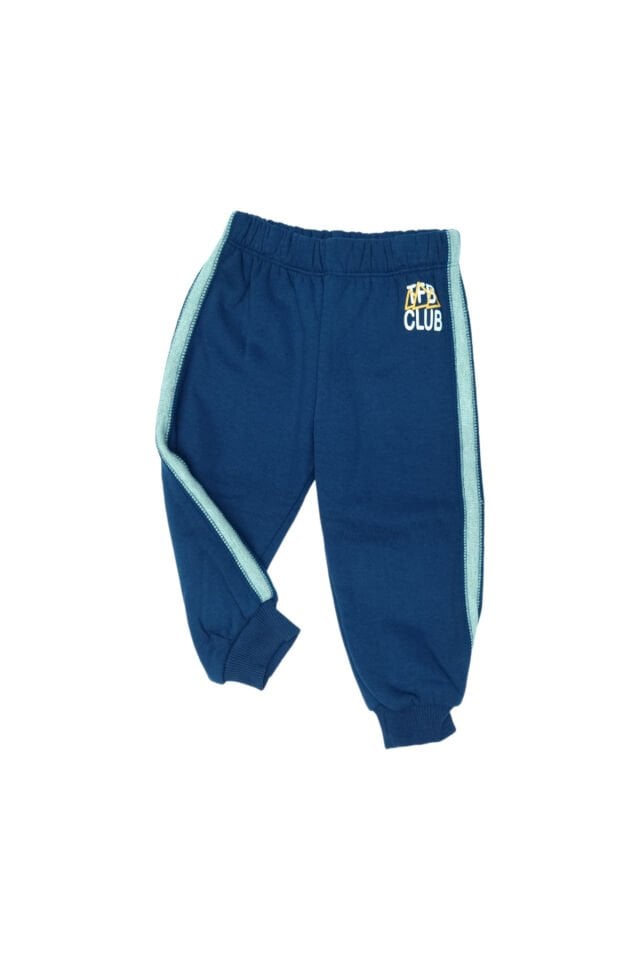 Pelops Erkek Bebek Spor Eşofman Takım Beyaz - 1.5-2 Yaş