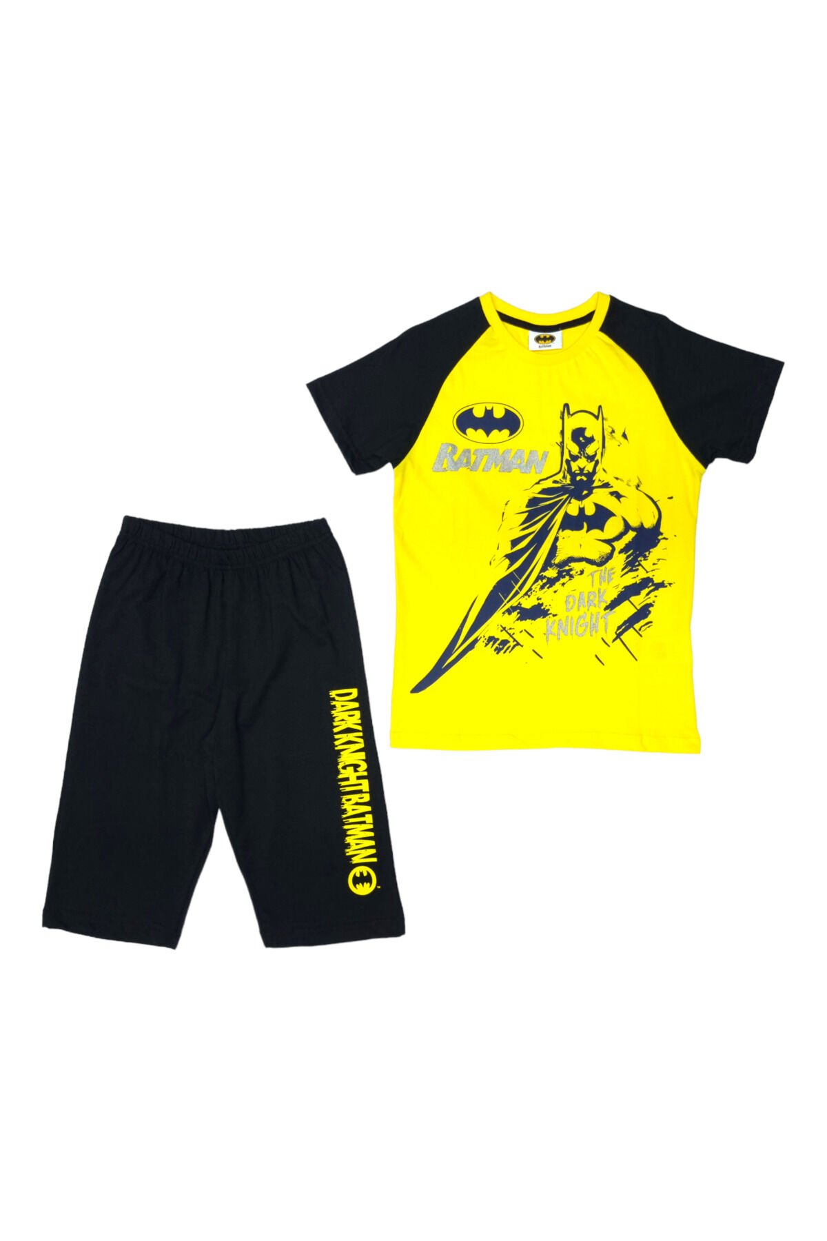 WD Erkek Çocuk Batman Şortlu Yazlık Takım
