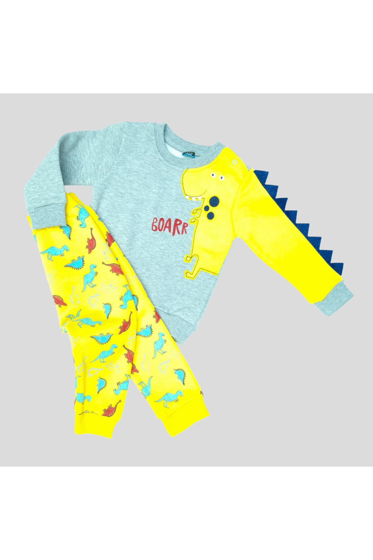 Pelops Erkek Bebek Spor Eşofman Takım Sarı - 18-24 Ay