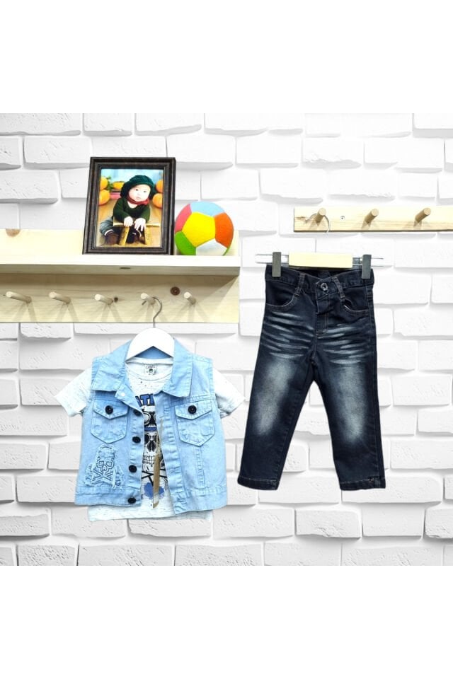 Canoz  Kuru Kafa Kabartmalı Spor Ceketli Takım