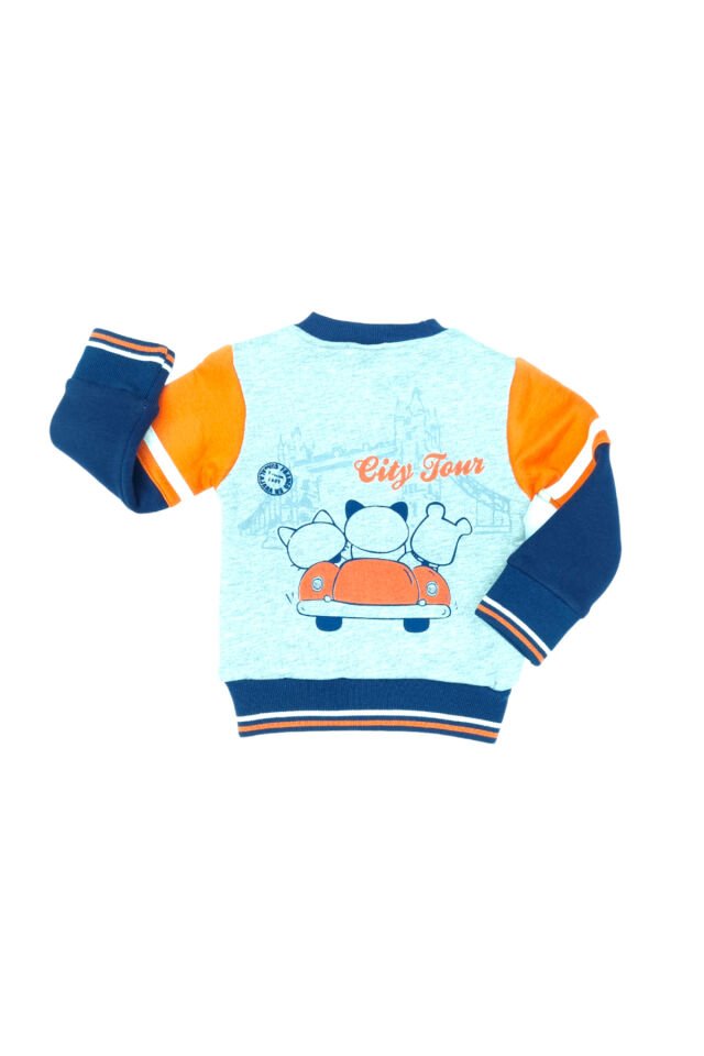 Pelops Erkek Bebek Spor Eşofman Takım Lacivert - 1 Yaş