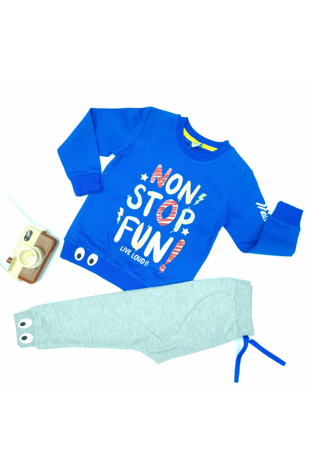 Pelops Erkek Bebek Spor Eşofman Takım