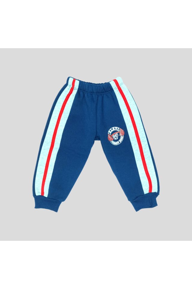 Pelops Erkek Bebek Spor Eşofman Takım Lacivert - 1 Yaş