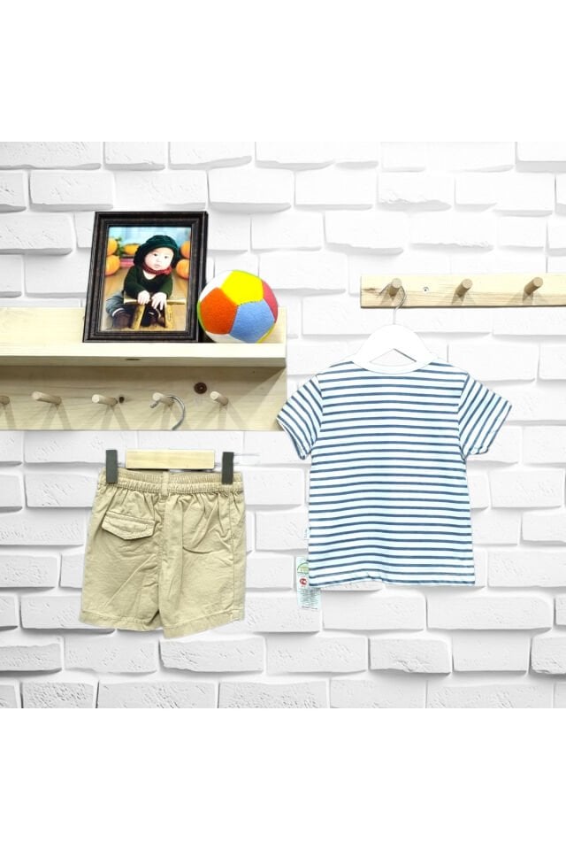 Bebetto Sevimli Köpek Lucy Baskılı Şortlu Takım