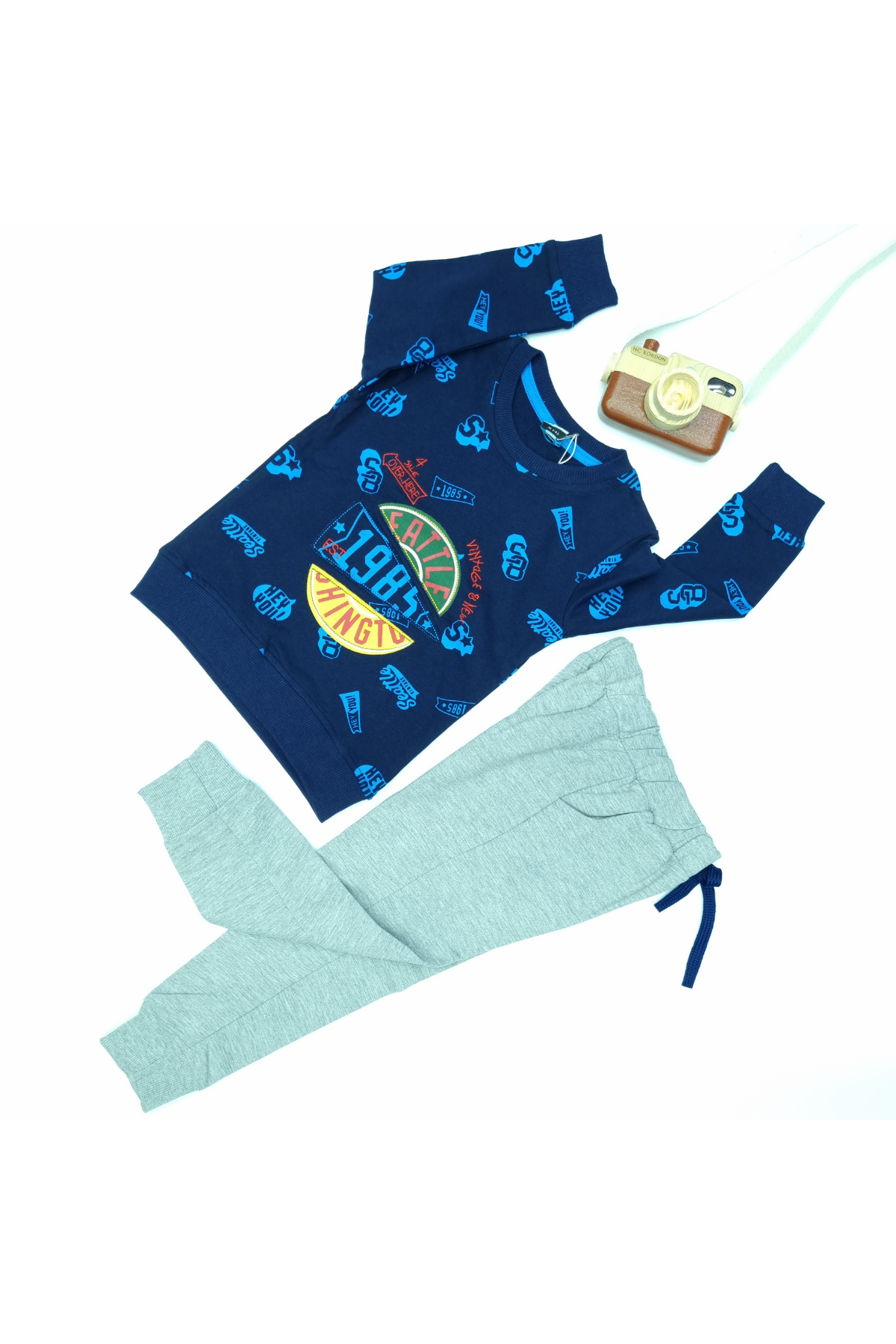 Pelops Erkek Bebek Spor Eşofman Takım