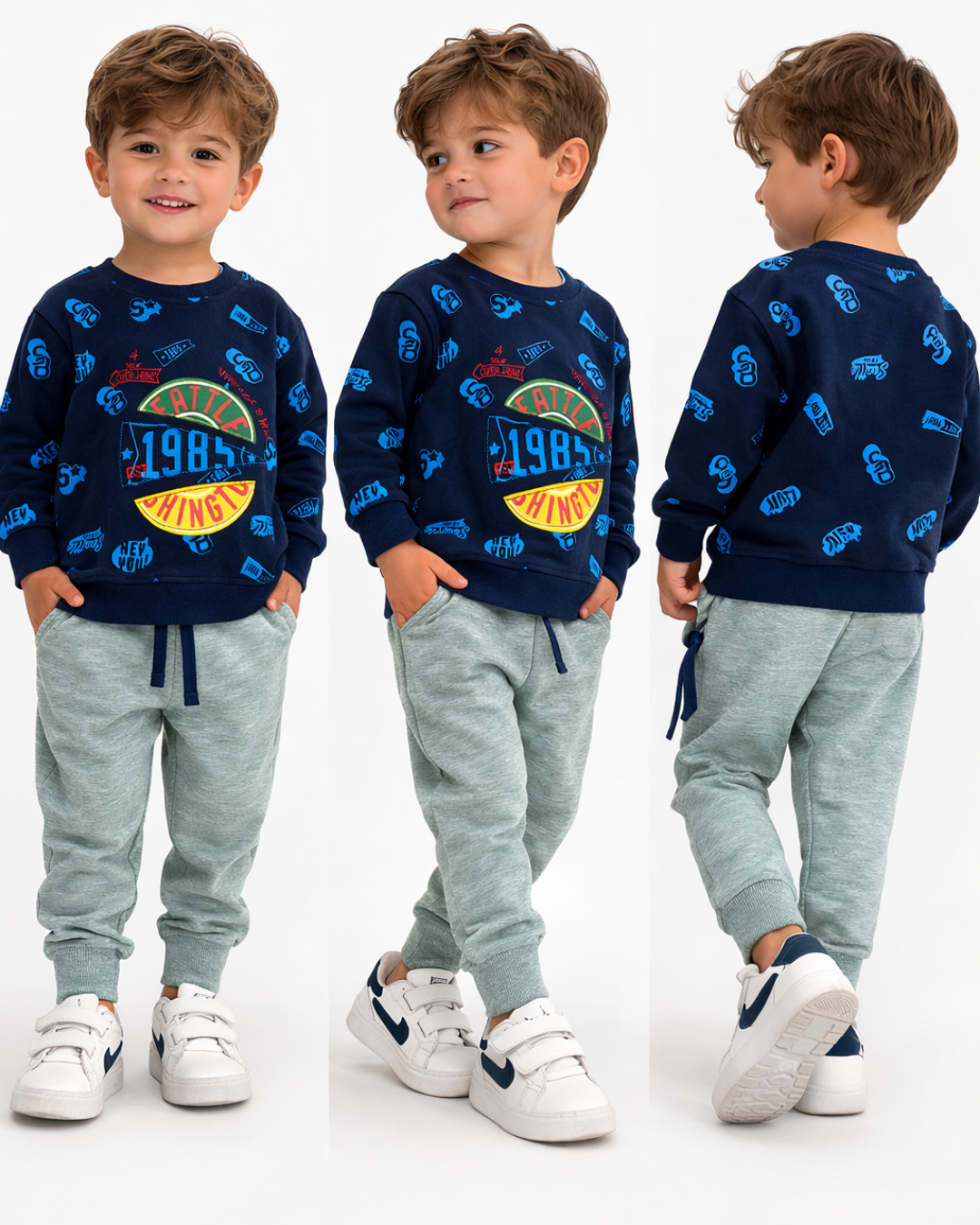 Pelops Erkek Bebek Spor Eşofman Takım