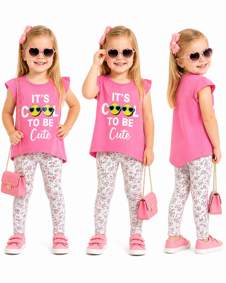 Pelops Kız Bbek İts Cool To Be Cute Yazlık T-shirt
