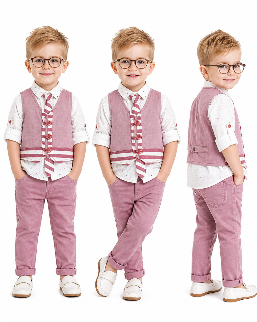 Jollypop Erkek Bebek Cepkenli Üçlü Takım