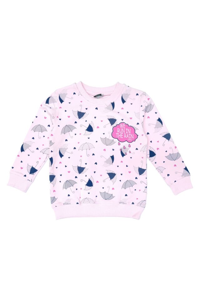 Pelops Kız Çocuk Spor Eşofman Takım Pembe - 4-5 Yaş