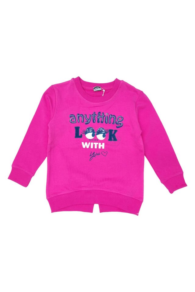Pelops Kız Çocuk Spor Taytlı Takım Pembe - 4-5 Yaş