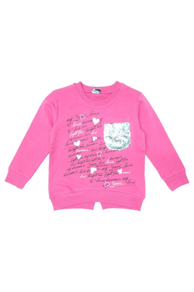 Pelops Kız Bebek Spor Taytlı Takım Pembe - 3-4 Yaş