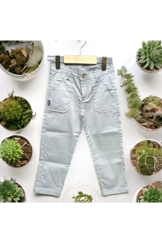 Maia Erkek Bebek Keten Pantolon