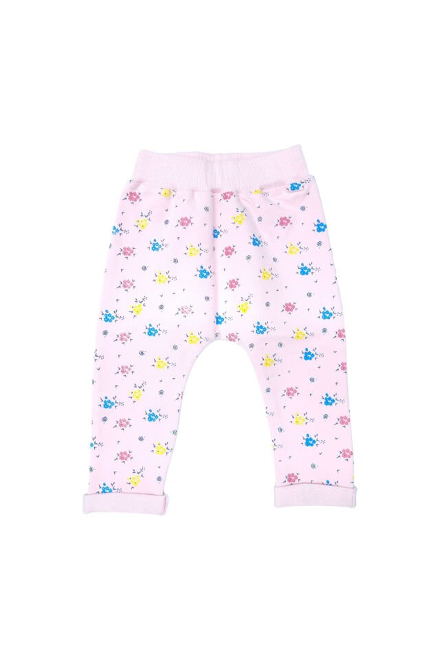 Pelops Kız Bebek Spor Eşofman Takım Pembe - 9 - 12 Ay