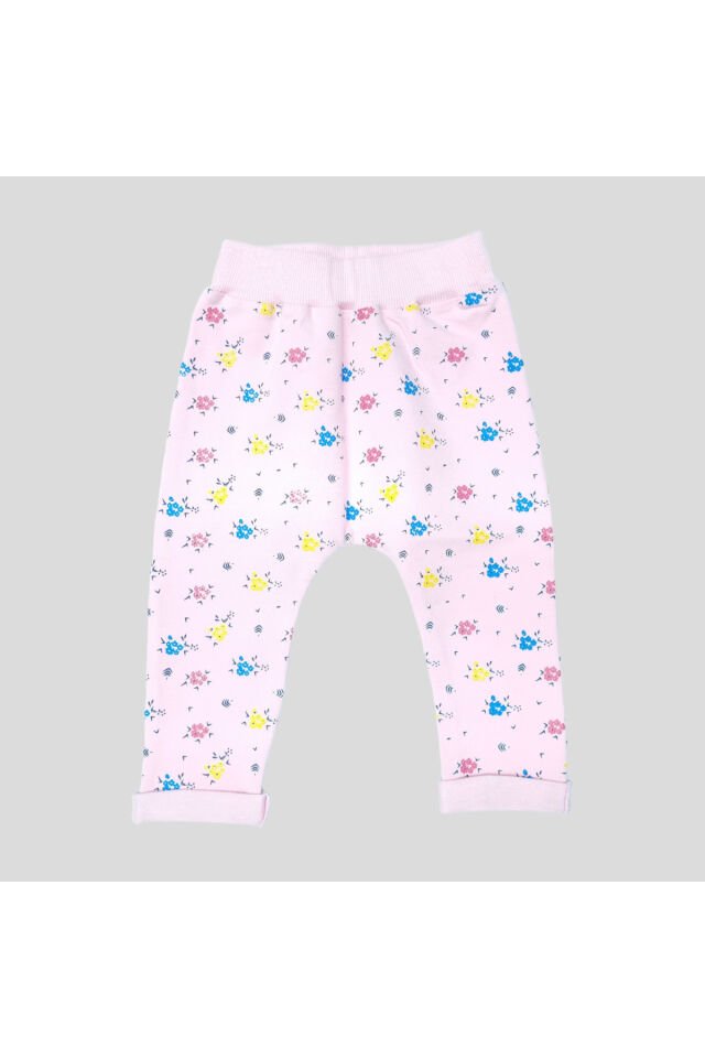 Pelops Kız Bebek Spor Eşofman Takım Pembe - 9 - 12 Ay