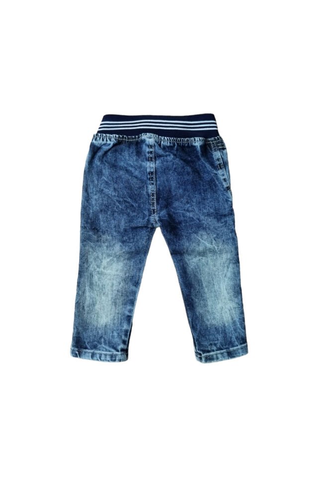 Ltd Erkek Bebek Kot Pantolon Mavi - 6 Ay