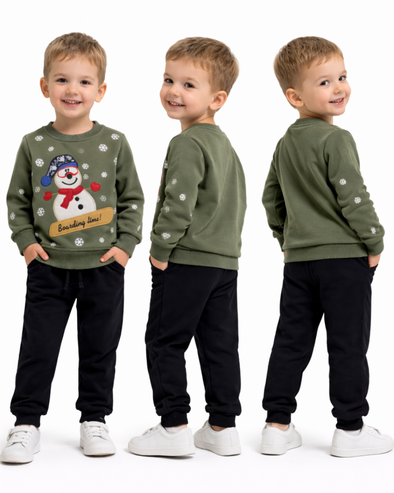 Pelops Erkek Bebek Spor Eşofman Takım