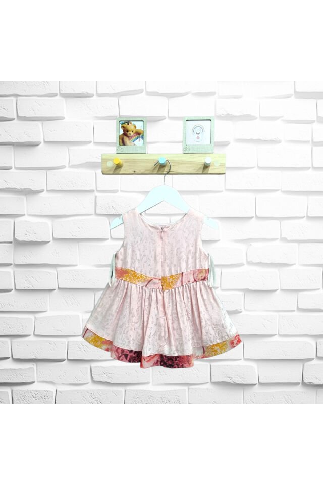 Hmms Kız Bebek Yazlık Elbise Pembe - 6 Ay