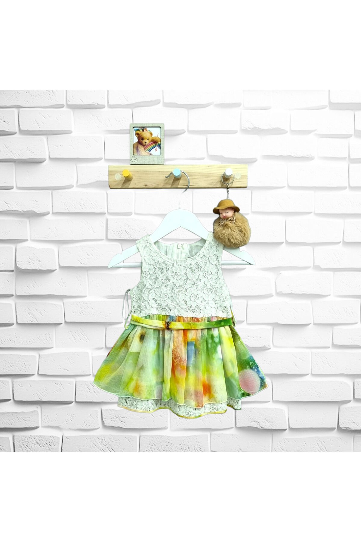 Hmms Kız Bebek Yazlık Elbise Karışık - 6 Ay