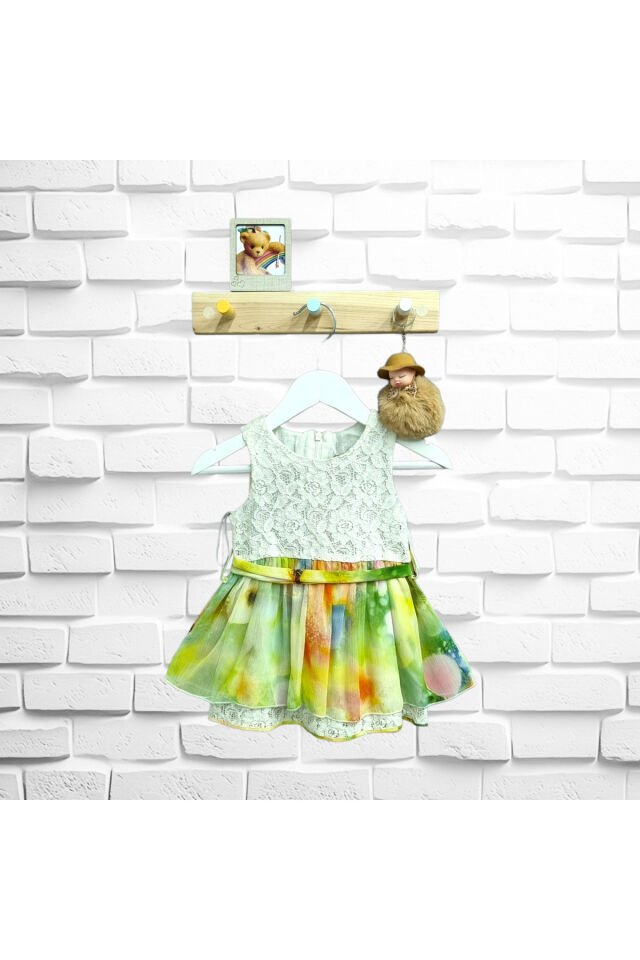 Hmms Kız Bebek Yazlık Elbise Karışık - 6 Ay