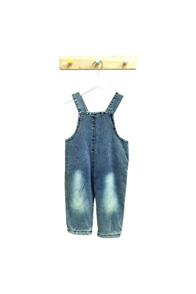 Aynur Kız Bebek Salopet Tulum