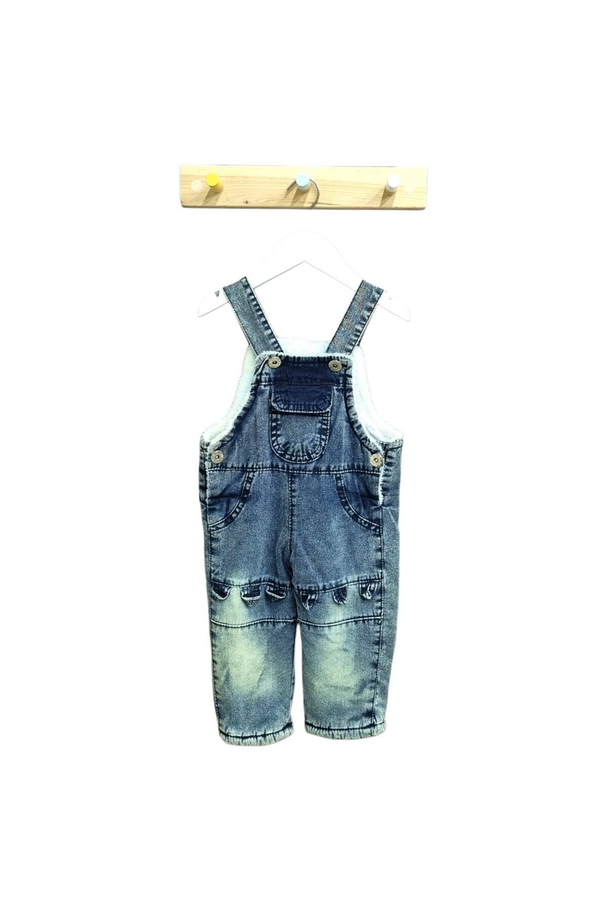 Aynur Kız Bebek Salopet Kışlık Tulum