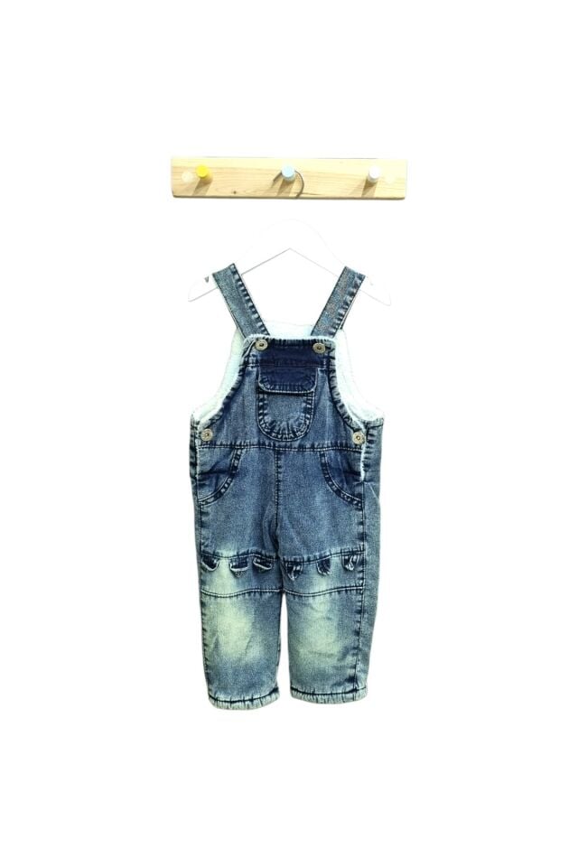 Aynur Kız Bebek Salopet Kışlık Tulum