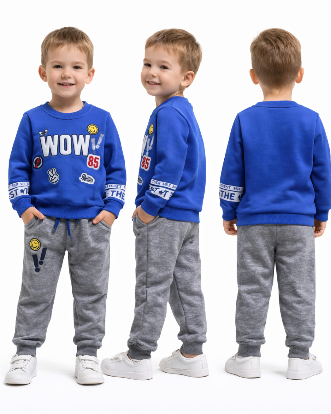 Pelops Erkek Bebek Spor Eşofman Takım