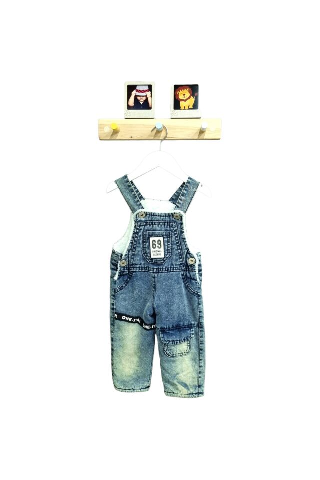 Aynur Kız Bebek Salopet Tulum