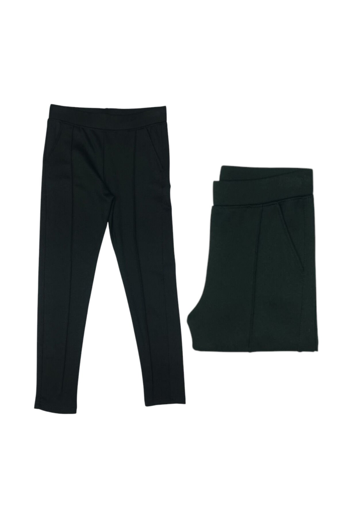 Yılmazcan Kız Çocuk Dikiş Detaylı Tayt