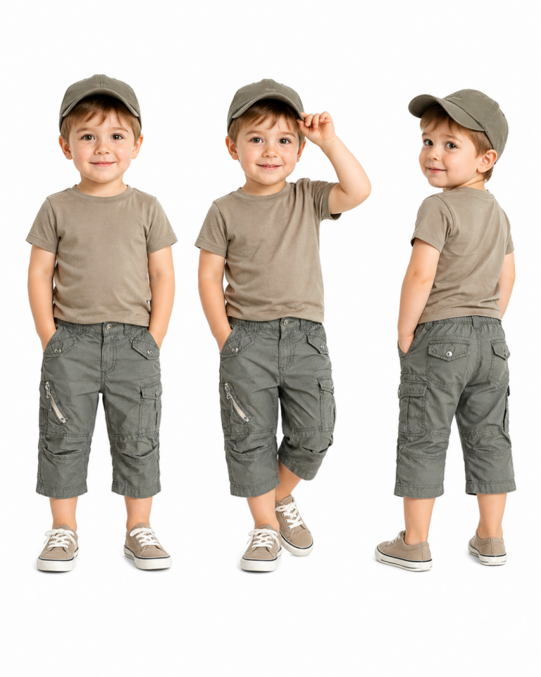 MK Erkek Bebek Kargo Cep Pantolon