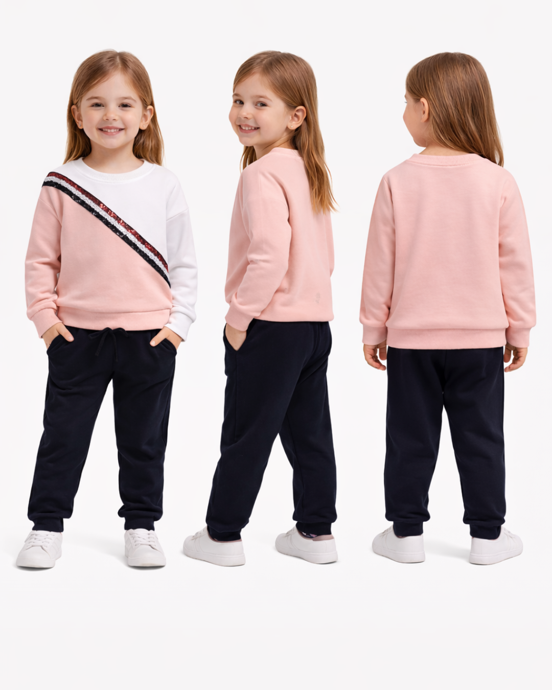 Pelops Kız Çocuk Spor Eşofman Takım