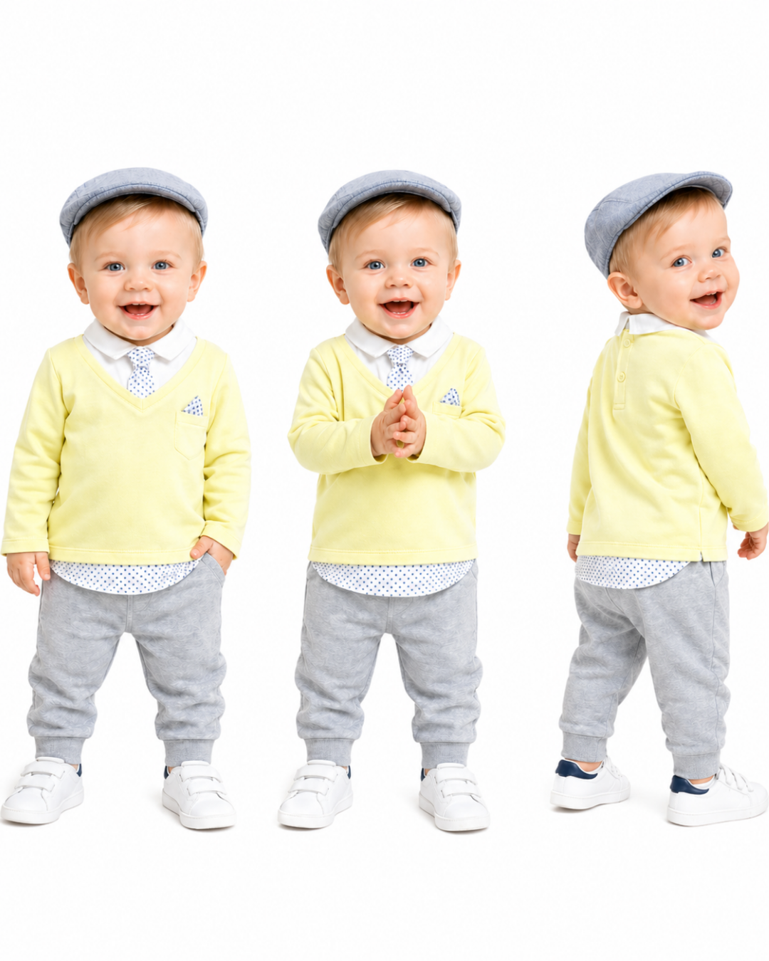 Mymio Erkek Bebek Spor Eşofman Takım